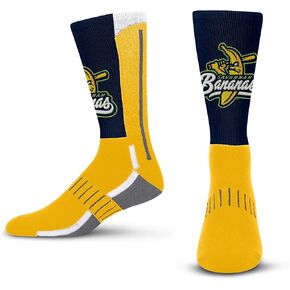 For Bare Feet Savannah Bananas Team Color Crew Sock