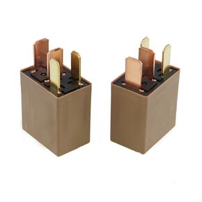2PCS 12V 35A 4Pin Power Relay Assembly 95220-2S000 952202S000 Compatible with Select Hyundai KIA Models