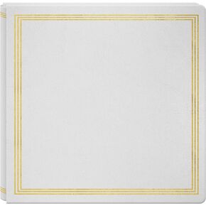 Large Magnetic Page X-Pando Photo Album, White