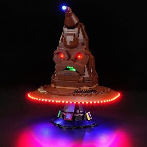 LED Lighting Kit for Lego Talking Sorting Hat, LED Light Compatible with Lego 76429 Building Block Models (Not Include Lego Set)