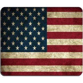 Fashion Mouse Mat USA America Flag Customized Rectangle Mousepad by Mouse Pads
