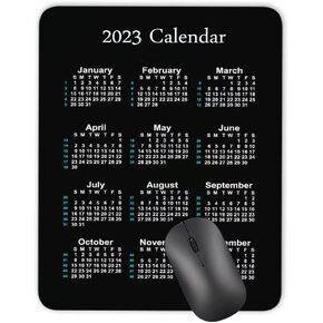 Calendar Mouse pad, 2025 Calendar Seawater Background Natural Rubber Mouse Pad, Quality Creative Gaming Mouse Pad Rectangle Mouse Personalized Desk Mouse Pad 9.5 inch x 7.9 inch