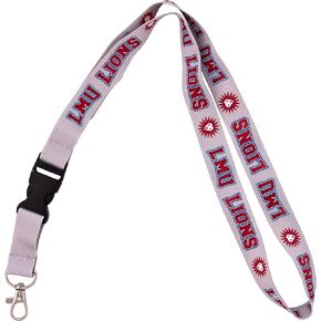 Desert Cactus Loyola Marymount University LMU Lions Car Keys ID Badge Holder Lanyard Keychain Detachable Breakaway Snap Buckle (Gray)