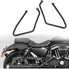 Saddle Bags Support Brackets Fits for 2004-2016 Harley Davidson Sportster XL883 XL1200