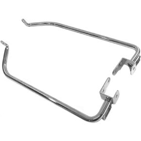 Chrome Saddle bag Support Kit Brackets Mount for Harley Davidson Touring like Electra Street Glide Road King Ultra Classic Limited CVO 2014-2020 ref 90200981 Saddlebag Bags Bracket Mounts Saddlebags