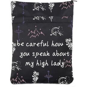 LQRI Velaris The City of Starlight Book Sleeve Night Court Gift Acotar Velaris Gift Be Careful How You Speak Book Cover