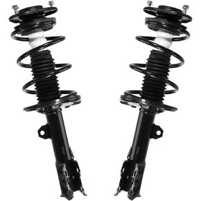 OREDY Pair Front Struts for 2009 2010 2011 2012 Toyota Corolla1.8L Models Base, CE, LE, S, XLE Shock Absorbers w/Coil Spring Assembly - 572598 572597