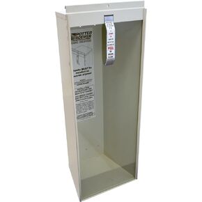 Kidde Fire Extinguisher Wall Cabinet, White