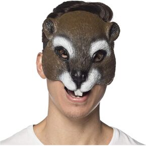 قناع السنجاب فائق النعومة للجنسين من HMS، بني، مقاس واحد in Kuwait