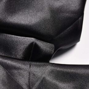 Charmeuse Satin White Fabric, 60" Wide, Silky, for Wedding,Bridal,Decoration, Fashion,Apparel Crafts by 1Yard