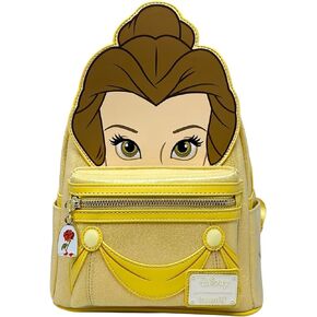 Loungefly Disney Beauty and the Beast Belle Cosplay Womens Double Strap Shoulder Bag Purse