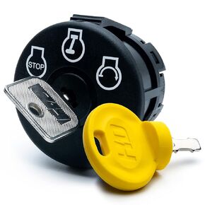 HD Switch Starter 3 Position Ignition Switch fits Cub Cadet MTD YardMan RedMax RZT S 42 46 50 54 RZT17 RZT22 RZT34 RZT42 RZT46 RZT50 RZT54 RZT-L34 RZT-L42 RZT-L46 RZTL-50 ZT1 ZT2 ZT3 w/Umbrella Key