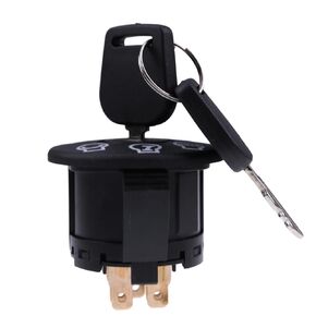 Ignition Switch with 2 Keys 500017 500243 Compatible with Dixie Chopper LT1800 LT2000 LT2200 LT2300 LT2400 LT2500 LT2700 SE2550 SE2734 SE2744 SE2750 2250 2550 2560 2750 2760 3066 3074 3360 3372