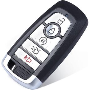 Smart Remote Key Replacement for Ford Edge/for Ford Fusion/for Ford Explorer/for Ford Expedition 2017 2018 2019(FCC:M3N-A2C93142600 P/N:164-R8149) 5 Buttons
