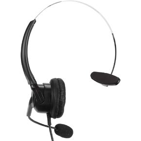 Wireless Headsets with Microphone, Noise Cancelling Headset with 330° Adjustable Microphone, Flexible and , for Home and Call Center Office Landline Phone
