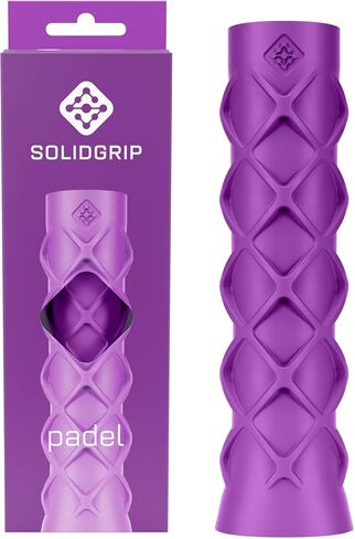 SolidGrip Padel Grip - Padel Racket Hand Grip for Handle - Better Grip, Shock Reduction, More Control - Padel Accessories Silicone Grip - Works with Any Overgrip in Saudi Arabia
