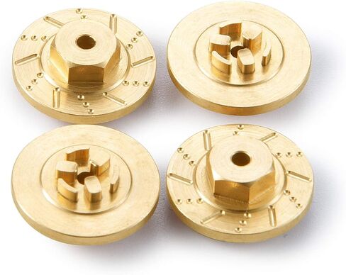 محولات محور سداسية نحاسية RC مع قرص فرامل لـ 1/18 كيوشو ميني Z 4x4 جيمي in Kuwait