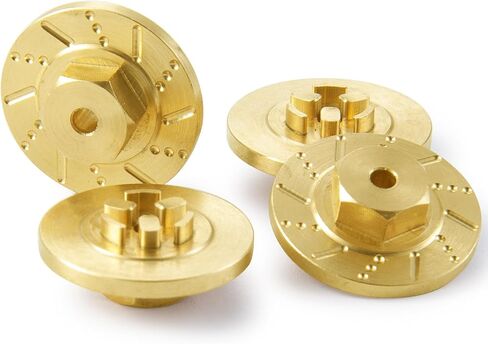 محولات محور سداسية نحاسية RC مع قرص فرامل لـ 1/18 كيوشو ميني Z 4x4 جيمي in Kuwait