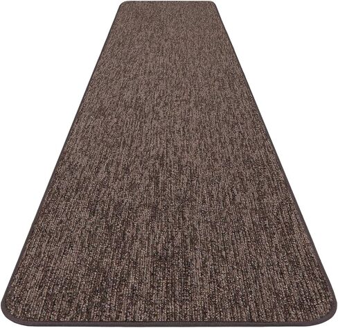 House, Home and More Skid-Resistant Carpet Runner - Pebble Gray - 10 Feet X 27 Inches in Saudi Arabia