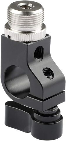CAMVATE 15mm Rod Clamp With 5/8"-27 Screw Connectors For Microphone - 1938 in Saudi Arabia