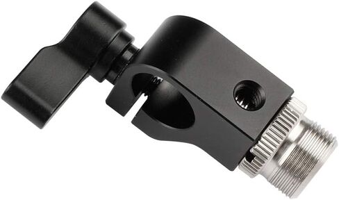 CAMVATE 15mm Rod Clamp With 5/8"-27 Screw Connectors For Microphone - 1938 in Saudi Arabia