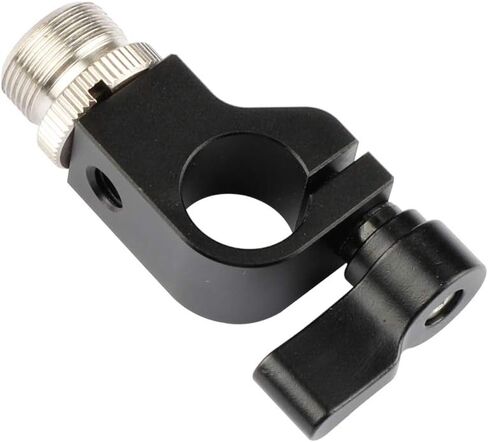 CAMVATE 15mm Rod Clamp With 5/8"-27 Screw Connectors For Microphone - 1938 in Saudi Arabia