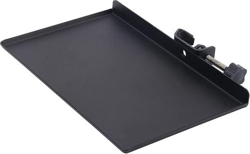 صينية بطاقة الصوت، حامل رف معدني، مشبك هاتف، حامل ميكروفون حديدي، حامل ثلاثي القوائم مباشر، علبة بطاقة الصوت، رف ثابت للبث (أسود) in Kuwait