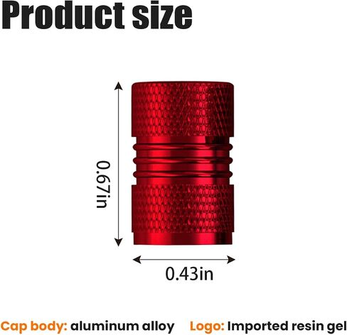 BESULEN Car Tire Valve Stem Caps, 8 Pack Aluminum Cat/Dog Paw Valve Stem Covers, Corrosion Resistant & Leak-Proof, Universal Dust-Proof Tire Air Valve Caps for Car SUV Truck Motorcycle in Saudi Arabia