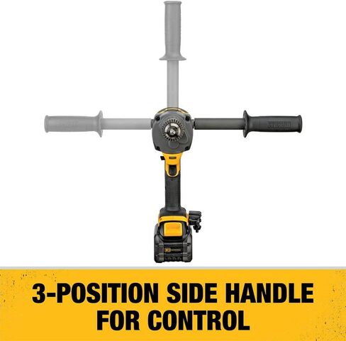 DEWALT FLEXVOLT 60V MAX* Cordless Drill For Concrete Mixing, E-Clutch System, Tool Only (DCD130B) in Saudi Arabia