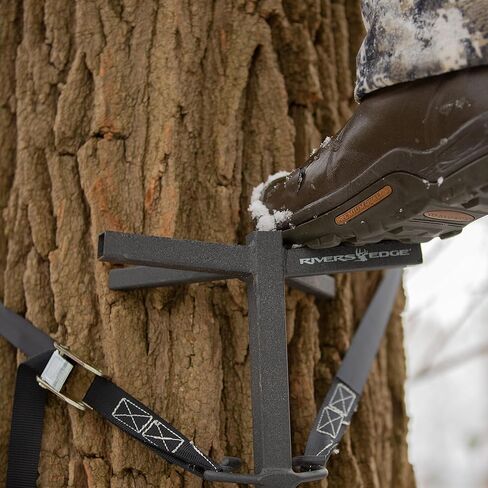 نظام التسلق Rivers Edge® Big Foot™ Grip Stick™، تصميم ذو خطوتين، طلاء Tractionite™ غير قابل للانزلاق، نظام بدون ضوضاء، 12 حزمة in Kuwait