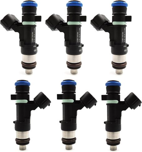 HiSport Fuel Injector 0280158005-6 PCS Compatible with Nissan 3.5L V6,Altima 2004-2006,Maxima 2004-2008,Murano 2003-2004,Quest 2004-2009 in Saudi Arabia