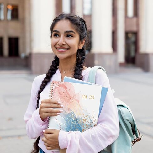 2024-2025 Planner - Academic Planner 2024-2025, July 2024-June 2025, 8" x 9.8", Planner 2024-2025 with Flexible Cover, Inner Pocket in Saudi Arabia