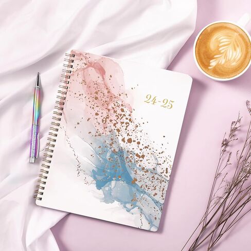 2024-2025 Planner - Academic Planner 2024-2025, July 2024-June 2025, 8" x 9.8", Planner 2024-2025 with Flexible Cover, Inner Pocket in Saudi Arabia