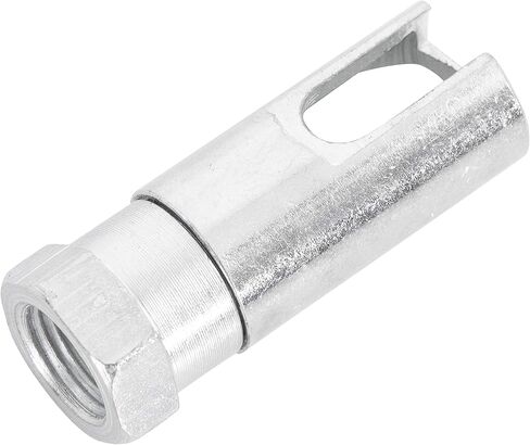OEMTOOLS 25720 Right Angle Coupler, Low Profile Grease Gun Hose Adapter, Great for Hard to Reach Fittings and General Use, Durable Steel in Saudi Arabia