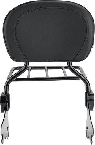 مسند ظهر الركاب سيسي بار مع رف الأمتعة متوافق مع Harley Touring Road Glide Road King 1997-2008 in Kuwait