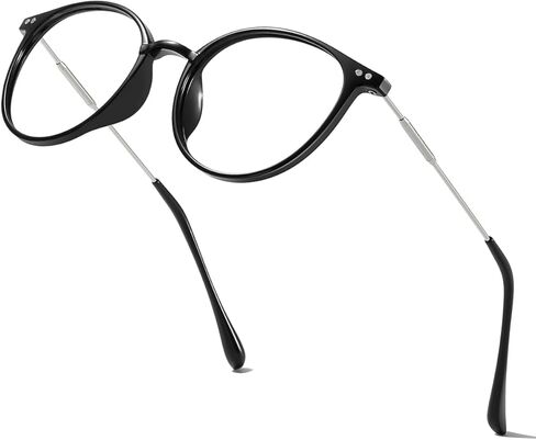 Sleek Round Blue Light Blocking Glasses Computer/Gaming/Screen Glasses for Women or Men in Saudi Arabia