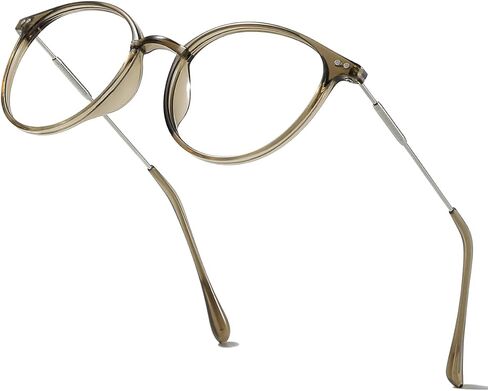 Sleek Round Blue Light Blocking Glasses Computer/Gaming/Screen Glasses for Women or Men in Saudi Arabia