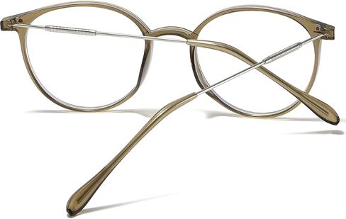 Sleek Round Blue Light Blocking Glasses Computer/Gaming/Screen Glasses for Women or Men in Saudi Arabia