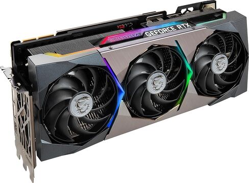 MSI Gaming GeForce RTX 3090 Ti 24GB GDRR6X 384-Bit HDMI/DP Nvlink Tri-Frozr Ampere Architecture OC Graphics Card (RTX 3090 Ti SUPRIM X 24G) (Renewed) in Saudi Arabia