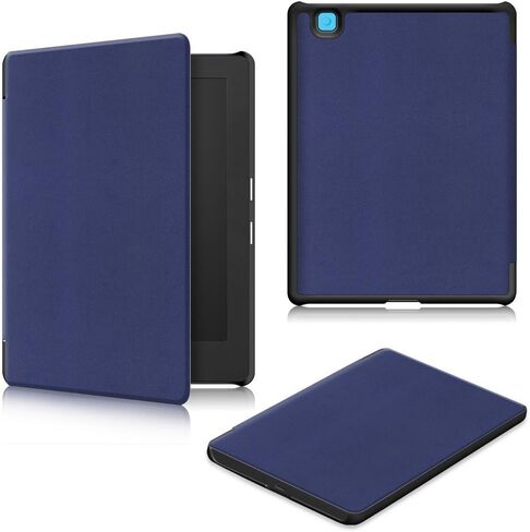 Custer Case for Kobo Aura H2O Edition 2,Ultra-Thin PU-Leather Hard Shell Cover for Kobo Aura H2O Edition 2 - Black in Kuwait