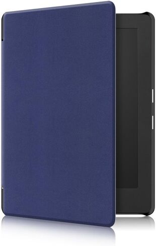 Custer Case for Kobo Aura H2O Edition 2,Ultra-Thin PU-Leather Hard Shell Cover for Kobo Aura H2O Edition 2 - Black in Kuwait