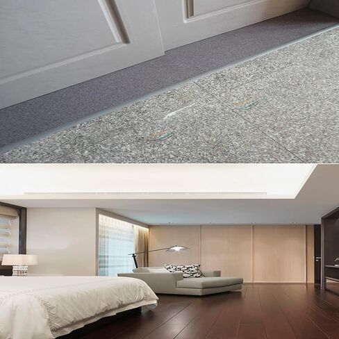 Self Adhesive Flat Floor Transition Strip, PVC Laminate Floor Strip Carpet Transition Strip Floor Threshold Divider Strips, Flooring Edge Trim (5CM/6.56FT, Yellow Oak, 1) in Saudi Arabia