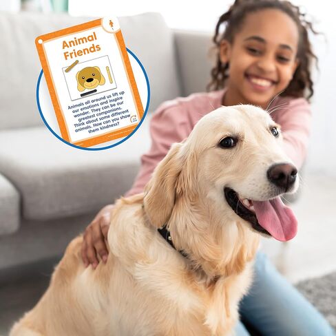 hand2mind Social Emotional Task Cards for Ages 3+, Social Emotional Learning Activities, Calm Down Corner, Play Therapy Toys for Counselors, SEL Games, Preschool Card Games, Feelings Flash Cards in Saudi Arabia