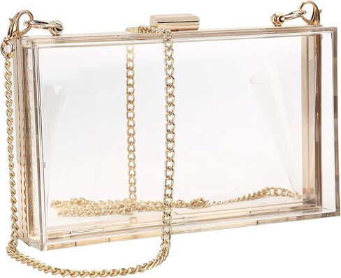 Nodykka Clear Purses and Handbags Crossbody Bags Clutch Purse Sport Events Stadium Approved Shoulder bag for Women in Saudi Arabia