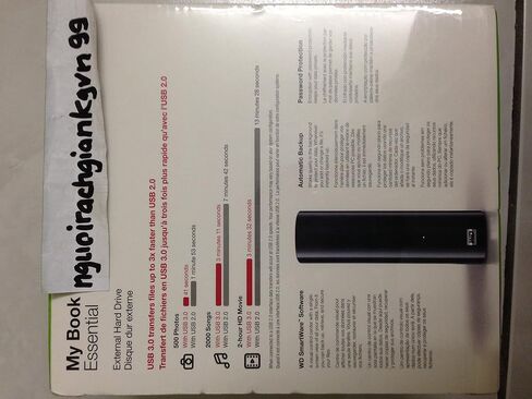 محرك الأقراص الصلبة الخارجي ويسترن ديجيتال ماي بوك 2 تيرابايت USB 3.0 in Saudi Arabia