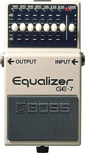 حزمة معادل الرسوميات Boss GE-7 مع محول طاقة، وكابل أداة بطول 10 أقدام، وكابل توصيل بطول 6 بوصات، ولقطات in Saudi Arabia