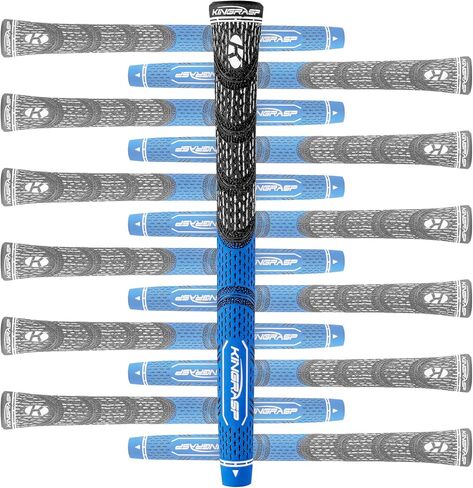 Golf Grips 13 Pack,Standard/Midsize, Hybrid Golf Club Grips, All Weather Control and High Feedback Golf Club Grips,6 Colors Optional in Saudi Arabia