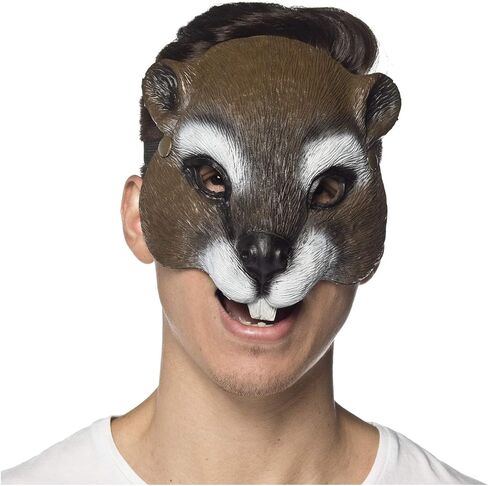 قناع السنجاب فائق النعومة للجنسين من HMS، بني، مقاس واحد in Kuwait