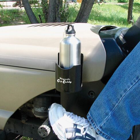 Master Magnetics Magnetic Cup Caddy - Keep Your Favorite Beverage at Hand, 3.3" Inner Diameter, 4.625" Height, Black, Pack of 6, 07583X6 in Saudi Arabia