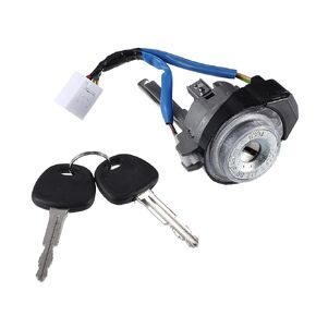 No.819003XF00 Car Ignition Switch Lock Cylinder with 2 Keys for Hyundai Elantra Coupe GS Limited/Steering Lock Cylinder Set with Illuminated Ignition/Metal / 1 Set